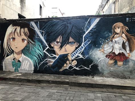 Street art in #Mauritius : r/Naruto