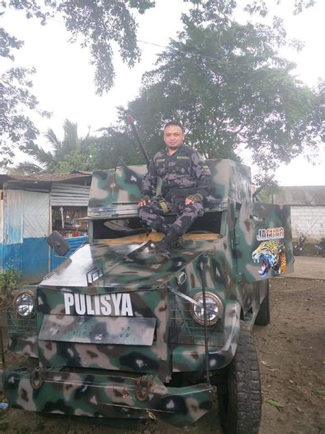 Another picture of the Philippine National Police armored car. : r ...