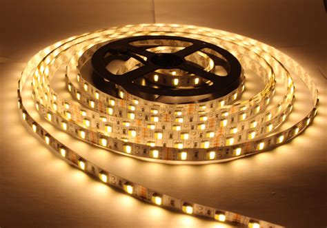 V Dc Smd Dual White Warm White Cool White Led Strip Light Leds