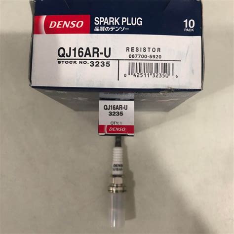 ORIGINAL GENUINE DENSO 1PIECE SPARK PLUG QJ16AR U Lazada PH