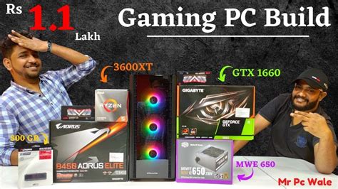 Rs Lakh Gaming Pc Build Gtx Ryzen Mr Pc Wale Youtube