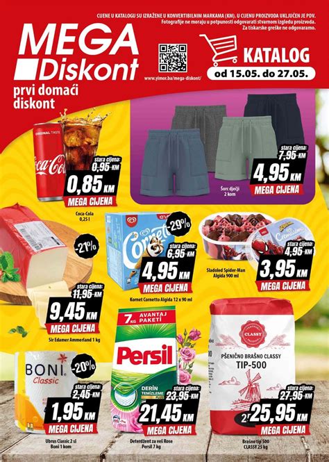 Mega Diskont Katalog Od 15 05 Do 27 05 Cjenoteka Ba