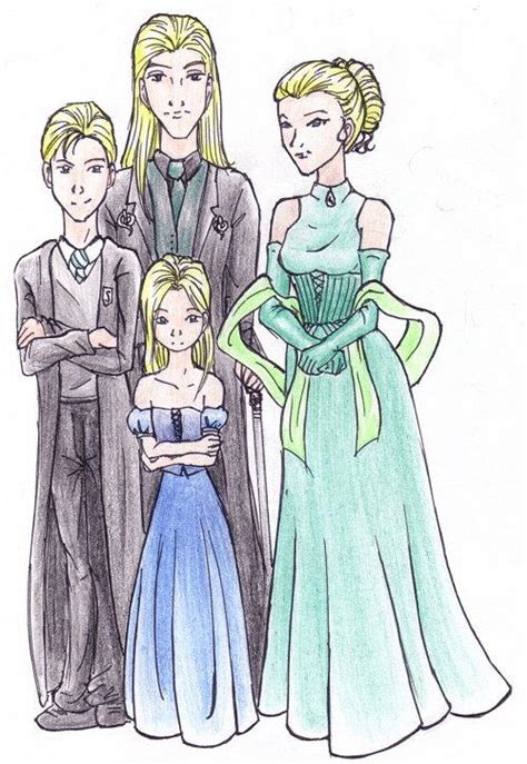 Malfoy Family Portrait by lady-chaos on DeviantArt