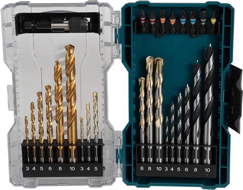 Makita E Piece Drill And Screwbit Set Amazon Co Uk Diy Tools