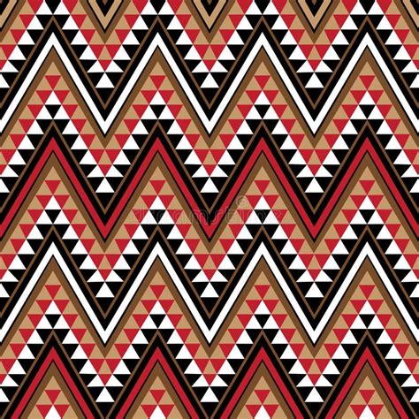 Arte Africana Do Teste Padr O Da Beira De Ndebele Ilustra O Do Vetor