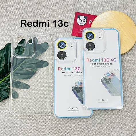 Jual Case Airbag Redmi C Softcase Camera Protection Casing Tpu Bening