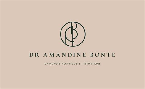 Dr Amandine Bonte Chirurgie Plastique et Esthétique Identité logo