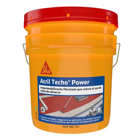 Sika Impermeabilizante Acr Lico Sika Acril Techo Power A Os