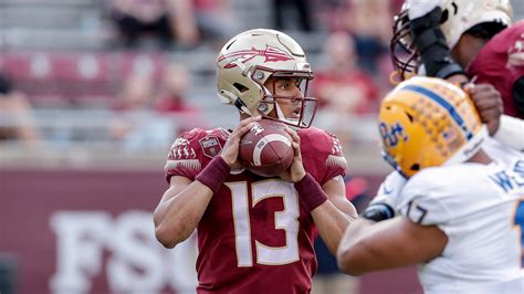 Jordan Travis Out For Fsu Qb James Blackman Chubba Purdy Fill In