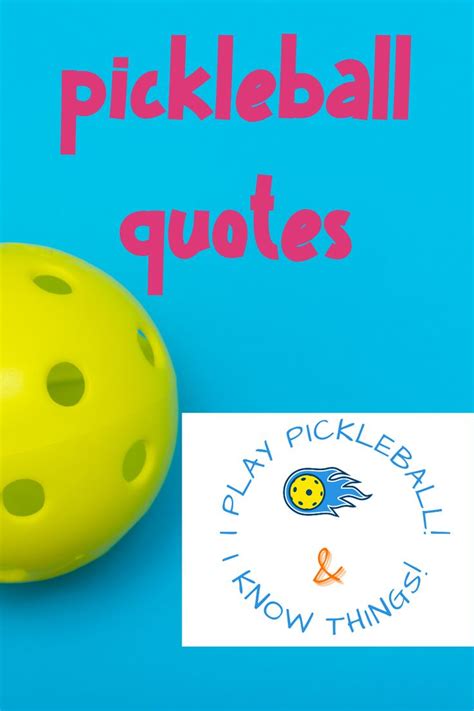 Pickleball Quotes Get Inspired