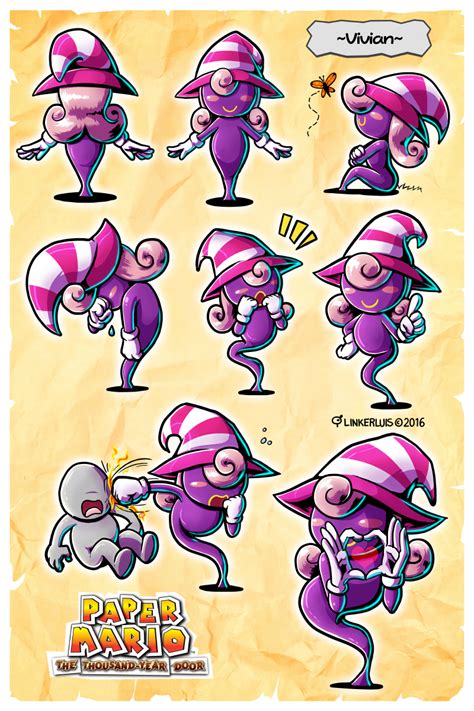 Vivian (Paper mario TTYD) by Linker on Newgrounds