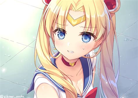 Safebooru 1girl Bangs Bishoujo Senshi Sailor Moon Blue Eyes Blue