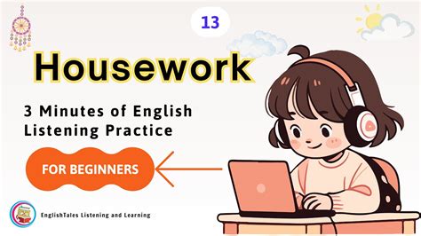 Minutes Of English Listening Practice For Beginners Housework