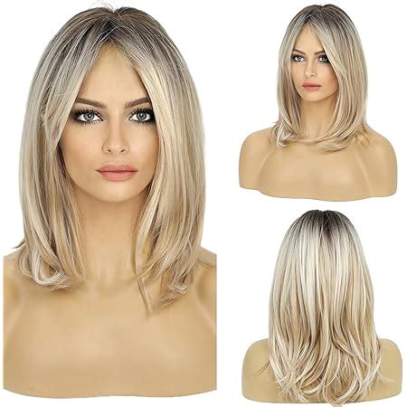 Amazon Alanhair Long Curly Blonde Women S Wigs Shoulder Length