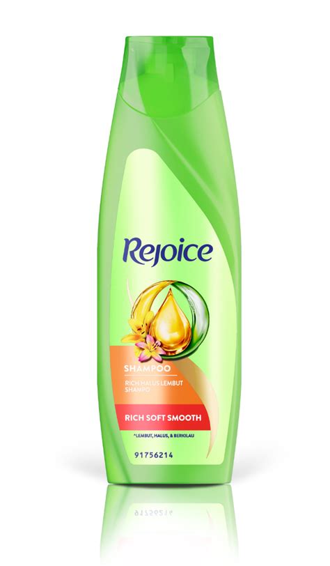 Rich Soft Smooth Shampoo Smooth Hair For 48 Hours Rejoice