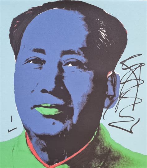 Andy Warhol Mao Zedong Lithograph Limited Xx Cmoa Signed Etsy