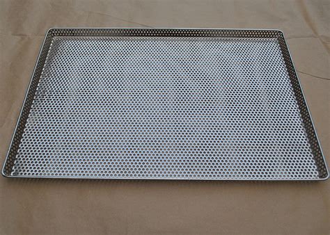 Perforated Stainless Steel Wire Mesh Tray Food Grade For Food Industry