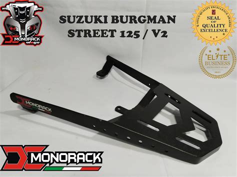 Suzuki Burgman Street 125 Topbox Bracket DCmonorack Lazada PH