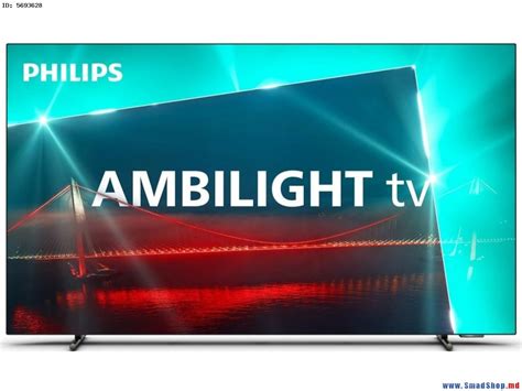 Телевизор Philips 4K UHD Smart 48OLED718 Black купить в Кишиневе