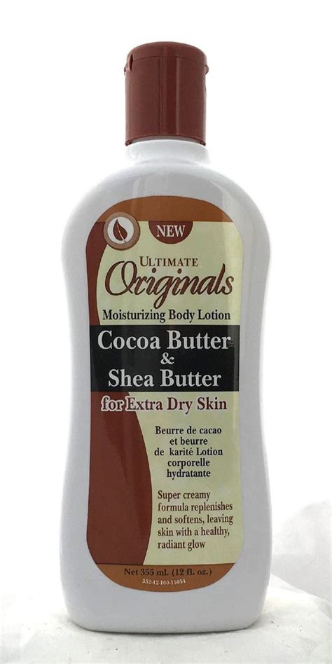 Africas Best Cocoa Butter And Shea Butter Lotion 12 Oz Afro Shop