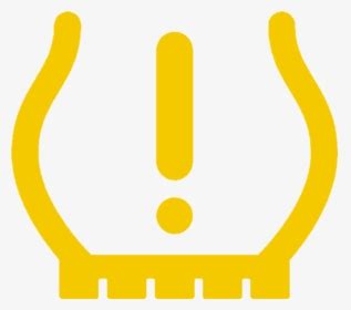 Tire Pressure Sensor Icon , Png Download - Low Tire Pressure Symbol ...