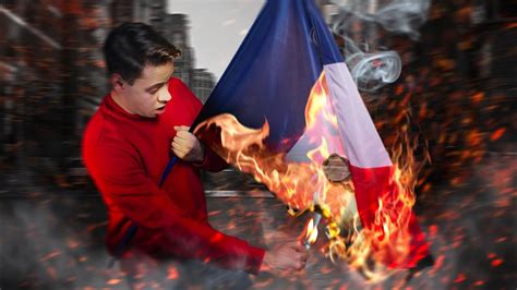 A t on le droit de brûler le drapeau français En vrai ça dépend