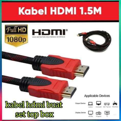 Jual Kabel Hdmi Serat Jaring Buat Set Top Box Setop Box Stb Kabel