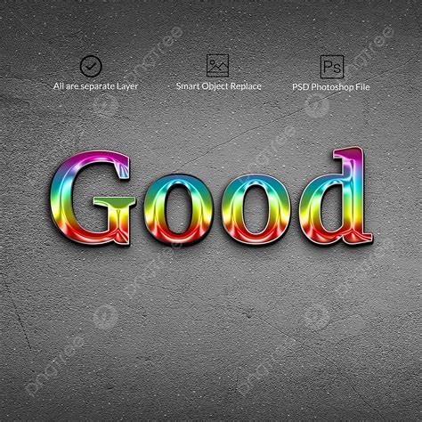 Font Design 3d Images, Colorful 3d Fonts Design, Photoshop Text Effext ...