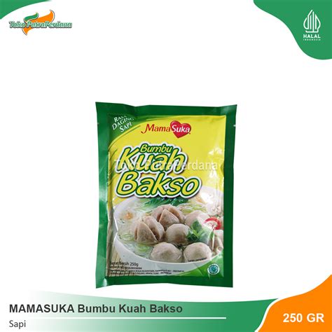 Jual Mamasuka Bumbu Kuah Bakso Sapi 250gr Shopee Indonesia