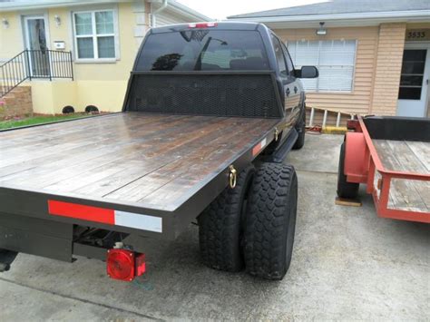 Diy Truck Flatbed : Homemade Flatbed Questions. | NC4x4 / Pickup truck ...