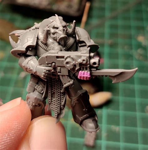 Bayonet Bolter Chaos Chaos Space Marines Conversion Emperors