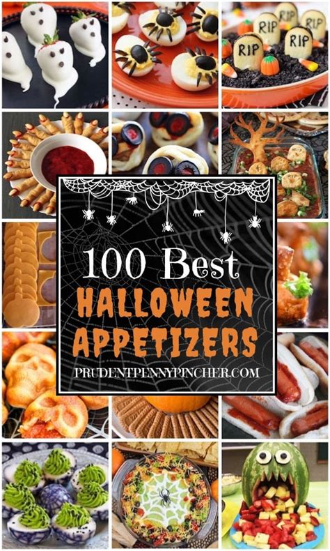 100 Best Halloween Party Appetizers - Prudent Penny Pincher