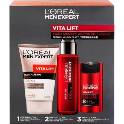 Buy L Or Al Paris Men Expert Vita Lift Set Online In Singapore