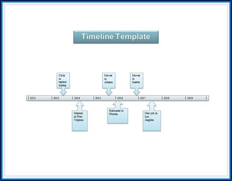 Timeline Template Word Free Download - Timeline : Resume Template Collections #GDBZkrbARo