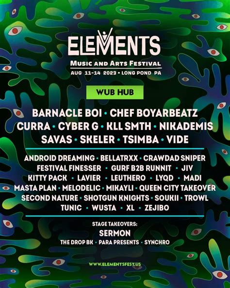 Elements Festival Unveils Lineup for Wub Hub Stage | EDM Identity