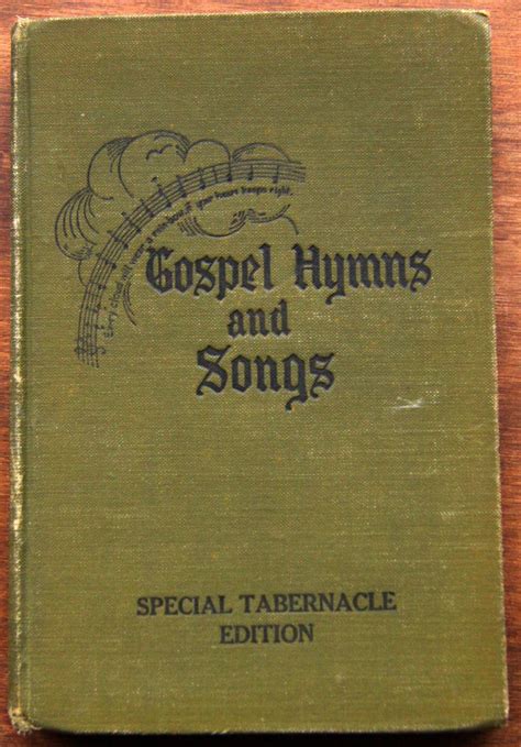 Gospel Hymns And Songs For The Church Sunday School And Evangelistic Services By Rodeheaver