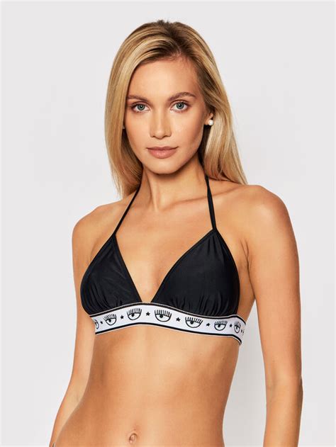 Chiara Ferragni Bikini Oberteil CFA5704 Schwarz Modivo De