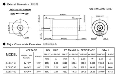 Bl Bl I B M Od Mm Mini Bldc Brushless Dc Motor Micro Bldc