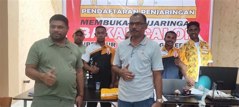 Kandidat Bakal Calon Gubernur Pbd Resmi Jadi Pesaing Surat Sakti