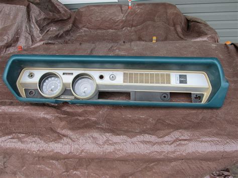 1967 Olds Cutlass 442 Dash W Speedwarning Clock