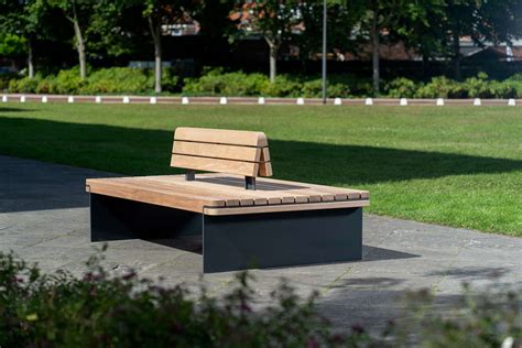 Grijsen Park Straatdesign Buitenbanken Serie Rondure