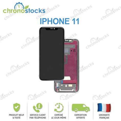 ECRAN LCD VITRE Tactile Pour IPhone 11 Noir EUR 21 10 PicClick FR