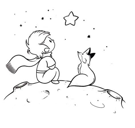 Pequeno Principe Para Colorir Png - Pequeno Príncipe para Colorir: 12 Desenhos Grátis para Embarcar na ...