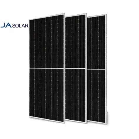 China Factory Ja Solar N Type Panels Double Glass Bifacial High