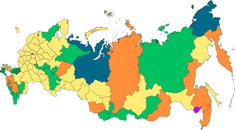 Organización Territorial De Rusia Wikipedia La Enciclopedia Libre