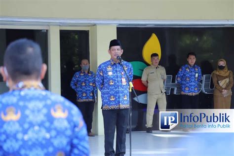 Infopublik Pj Bupati Hsu Minta Seluruh Skpd Kejar Target Pembangunan