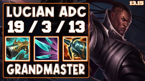 Lucian Vs Zeri Adc KR GrandMaster Patch 13 15 YouTube