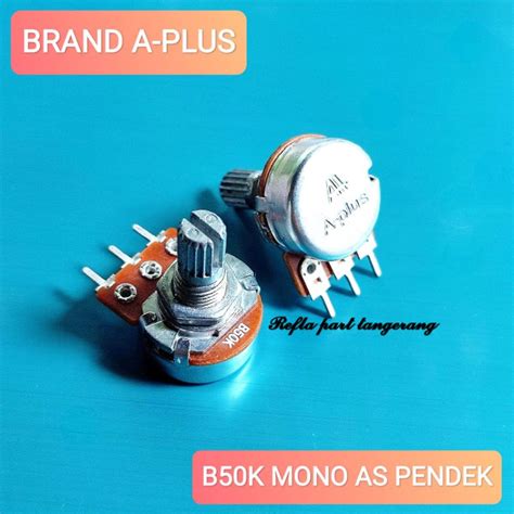 Jual Potensio As Pendek B K B K Mono A Plus Shopee Indonesia