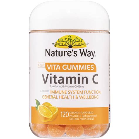 Nature S Way Vitagummies For Adults Vitamin C Pack Woolworths