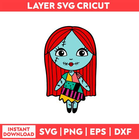 Sally Svg, Jack And Sally Svg, Halloween Svg, Nightmare Svg - Inspire ...